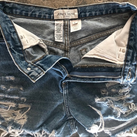 90s Vintage Levi’s Style Cut Off Jean Shorts 4 - Picture 9 of 10